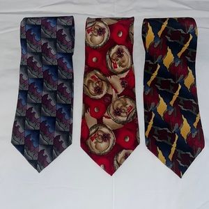 Set of 3 - Vintage Jerry Garcia Ties